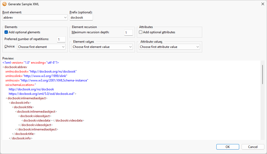 XML Generator